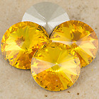 Swarowsky Rivoli Crystal 292 Sunflower 14mm