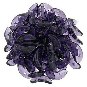 391-310-2051 CzechMates Crescent 3/10mm Tanzanite (Прозрачный танзанит), 5гр.