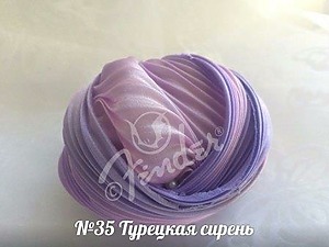 №35 "Турецкая сирень" лента Шибори, 10см