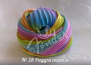 №28 "Радуга Скиттлс", 10см