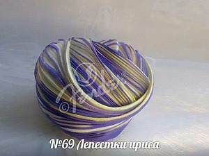 №69 "Лепестки ириса", 10см